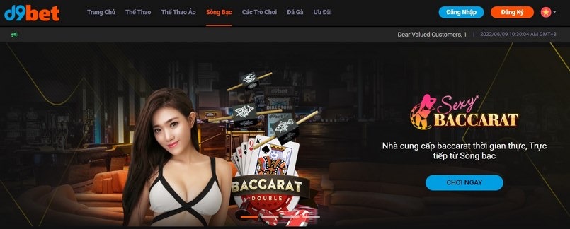 D9Bet là nhà cái rất nổi tiếng đối với cộng đồng game thủ Việt Nam